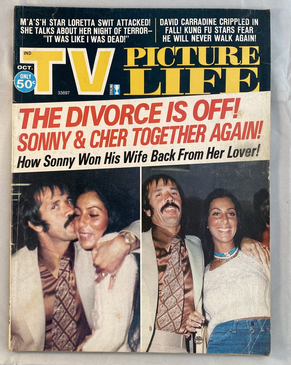 1974 October TV PICTURE LIFE Magazine Sonny & Cher @71 | eBay 1974 October TV PICTURE LIFE Magazine Sonny & Cher @71 | eBay