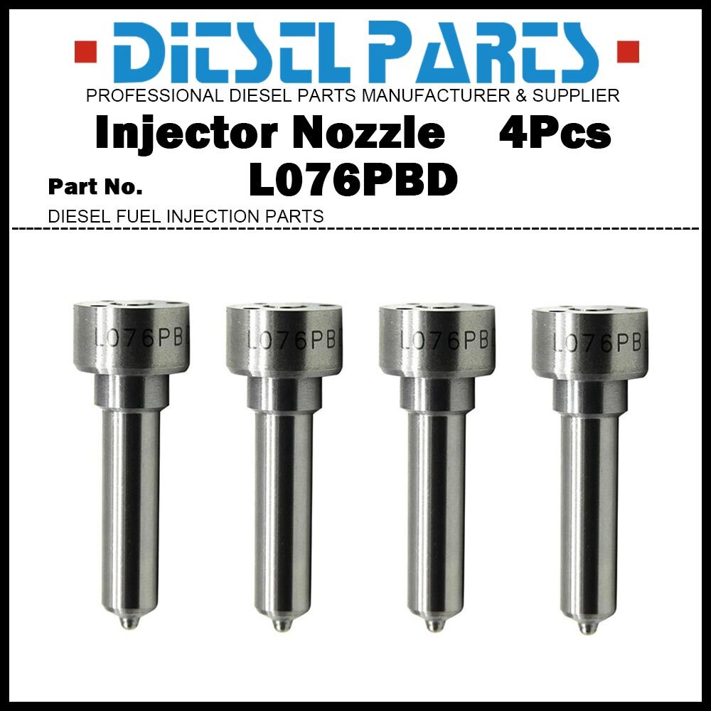 4x Fuel Injector Nozzle L076PBD for 2000-2006 Ford Transit 2.0 2.4