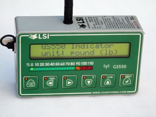 LOAD SYSTEMS LSI GS550 03 WIRELESS HEAVY LIFT CRANE LOAD TONNE ...