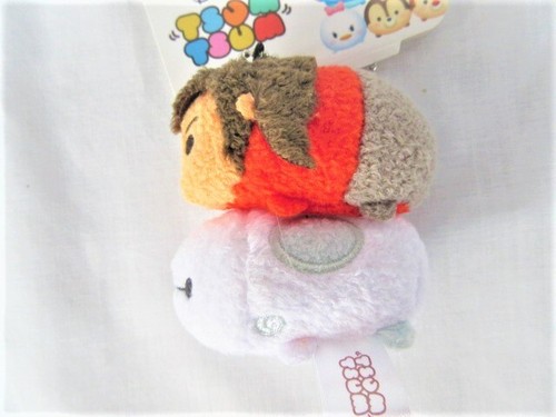 SUPER RARE!BAYMAX & HIRO TSUM TSUM PLUSH DOLL STRAP KEYCHAIN DISNEY STORE JAPAN - Picture 3 of 4
