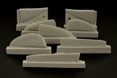 Brengun Models 1/48 MIKOYAN MiG-3 CONTROL SURFACES Resin Set