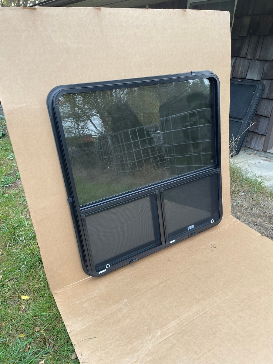 RV / Trailer Fixed Window – 48×12 Inches – Insulated Glass, No Trim Ring – Kinro