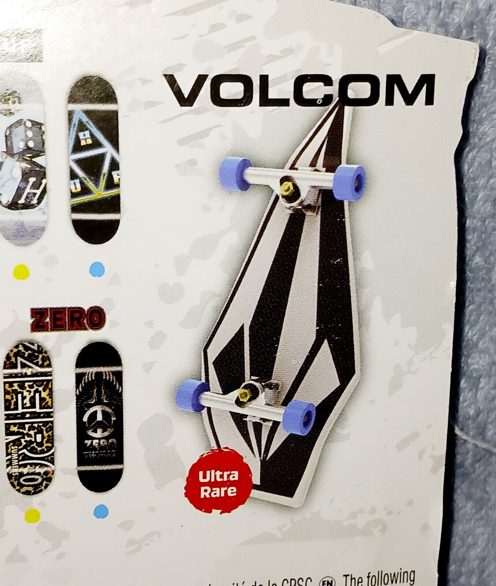 【非売品】VOLCOM ギター型デッキ Tech Deck Ultra Rare Volcom Logo Fingerboard New 2023 Spin Master