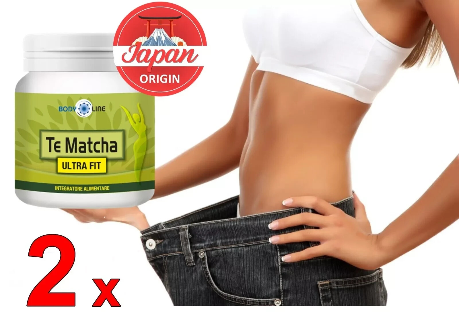 Offerta 2 ULTRA FIT TE MATCHA Integratore Dimagrante Alta Qualità Giappone