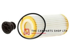 OE QUALITY OIL FILTER AND NEW SUMP PLUG FOR VW GOLF R MK7 BRAND NEW