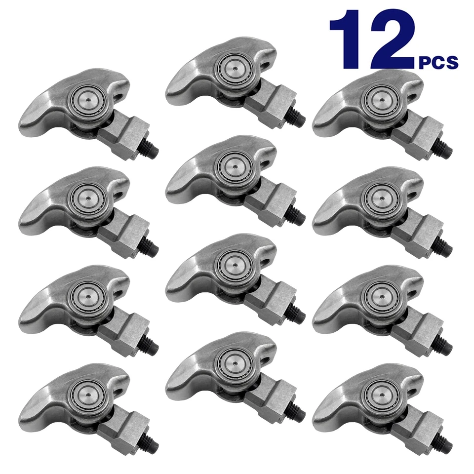 12x Roller Rocker Arms 10mm bolts For Buick Chevy Olds Alero Pontiac 3.1/3.4L V6 - Изображение 3 из 4