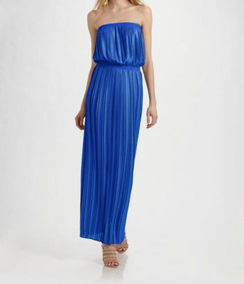 bcbgmaxazria blue dress