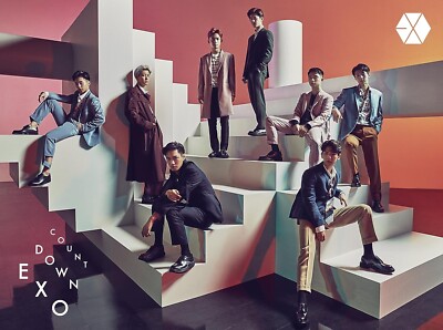 Neue EXO COUNTDOWN CD + Blu-ray SmaPla First-Run Limited Edition Koreanisch-C...