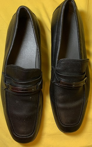 Calvin Klein Men's Loafers / Shoes - Black Patent Leather - Size 11 - Picture 3 of 7