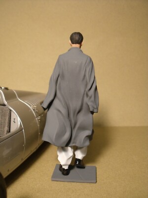 Figurine 1/18 Achille Varzi – Vroom – Non Peinte – Résine – Pour CMC, Schuco, Minichamps
