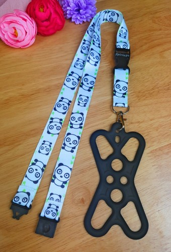 Spirius Mobile phone silicone lanyard belt neck bracelet necklace clip set - 第 73/180 張圖片