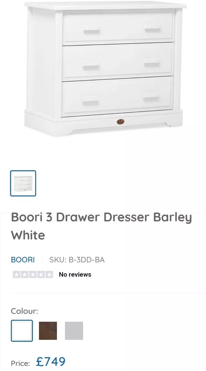 Boori 6 drawer dresser deals