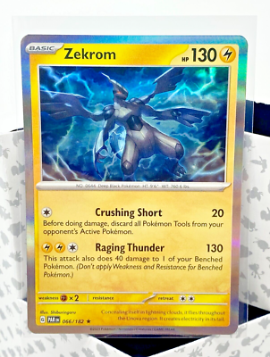専用⭐︎⭐︎⭐︎新品タグ付DeuxiemeClasse★イヴサロモン★ジレ★ Zekrom 066/182 Holo Rare - S&V Paradox Rift Pokemon TCG - NM | eBay