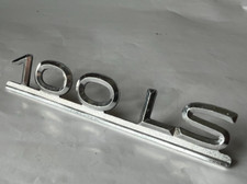 Audi 100 LS Car Badge Emblem Original Chrome Metal 803853745