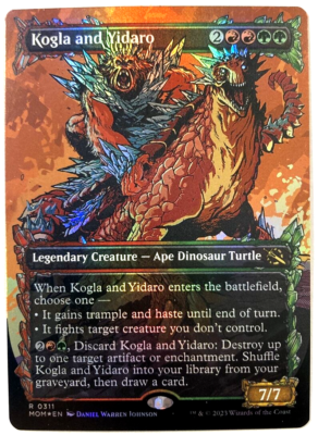 MTG Kogla and Yidaro SHOWCASE FOIL March of the Machine 0311 NM | eBay