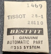 NOS Bestfit Tissot Watch Calibre 28.1 28-1 Oscillating Weight/Rotor 28110 1469