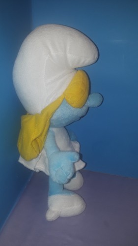 Smurfette The Smurfs Plush Stuffed Toy KellyToy 2013 Classic Style Smurf 13” - Picture 2 of 4