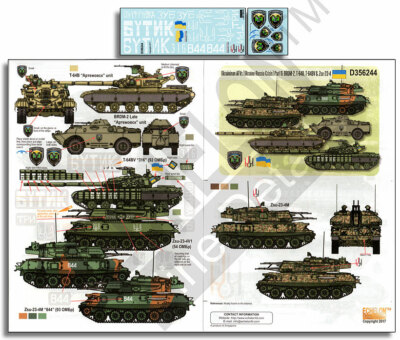Echelon Fine Details 1/35 AFVs Part 11: BRDM-2, T-64B, T-64BV & Zsu-23-4