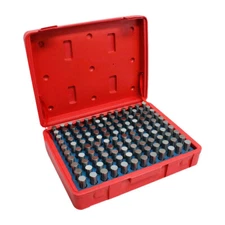 Gauge Set Metal Steel Plug 125 Pc PLUS .501 - .625 Inch M3 Steel Pin Gage Set