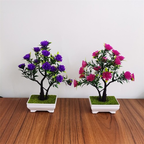Garden Arrangement Ornaments Small Tree Pot Wedding Christmas Birthday Party - Picture 8 of 19