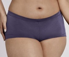 MAIDENFORM Dream Microfiber Dark Purple Boyshort Panty NEW Womens Sz S 5