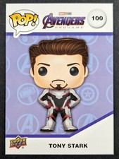 Tony Stark 2023 Marvel Funko Upper Deck Card #100 (NM)