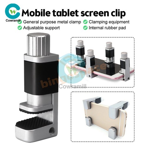 Clamp Mount Holder Adjustable LCD Screen Stand Repair Tools for iPhone iPad - 第 5/14 張圖片