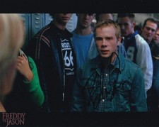 BREDAN FLETCHER signed Autogramm 20x25cm FREDDY VS JASON in Person autograph COA
