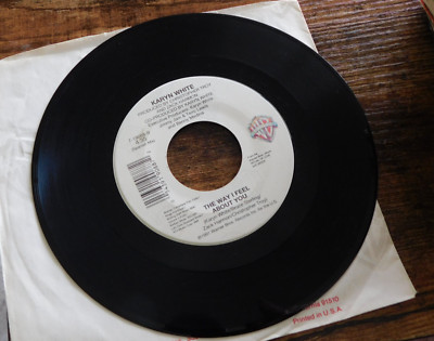 KARYN WHITE THE WAY I FEEL ABOUT  YOU/ ALBUM VER / SPANISH VER 45 RPM RECORD 064