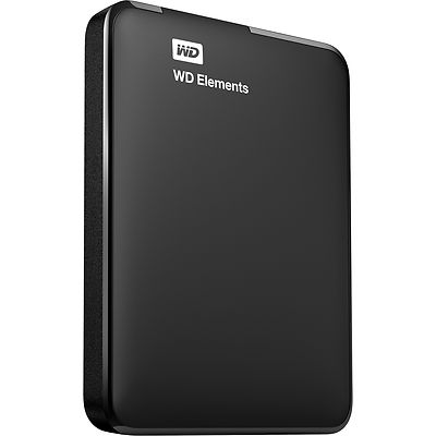 WD Elements Portable 1 TB, Festplatte, schwarz