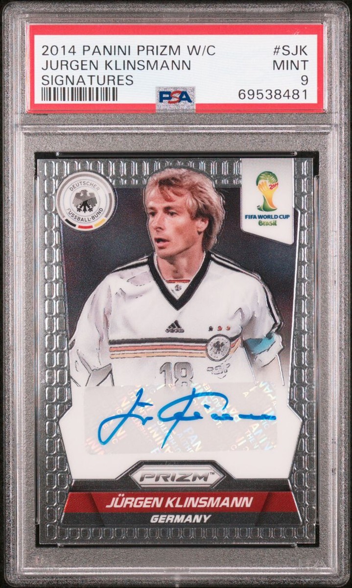 2014 Panini Prizm World Cup - Signatures Jurgen Klinsmann #S-JK