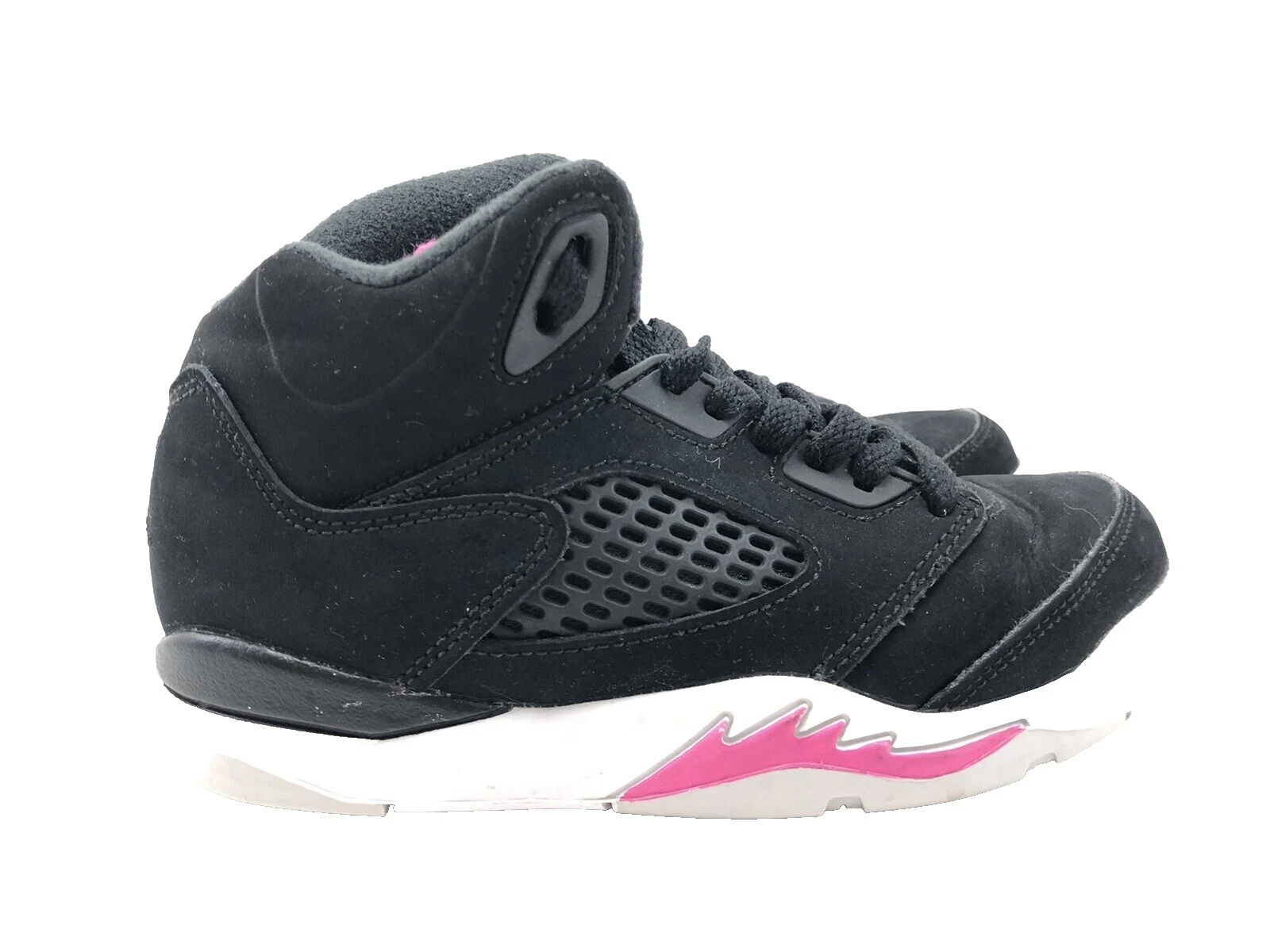 Jordan Black Suede Shoes for Girls