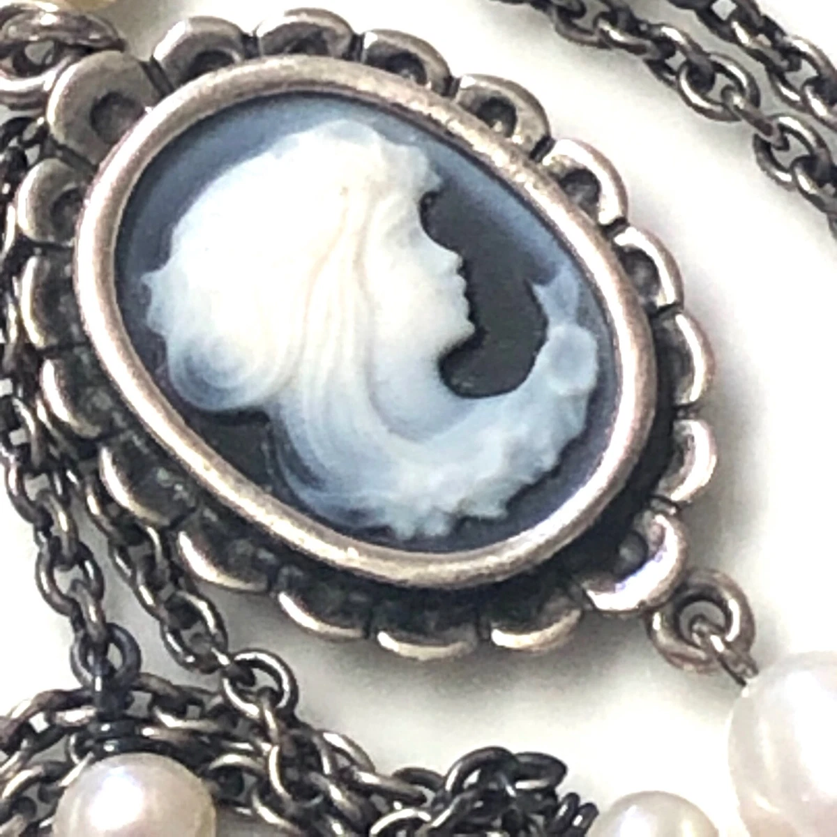 Pandora cheap cameo necklace