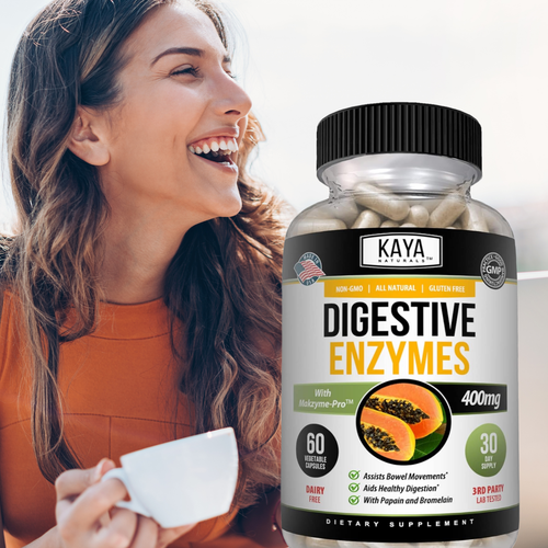 3x 60ct Digestive Enzymes Prebiotic & Probiotic, Gas, Constipation, Bloating Aid - Picture 7 of 16