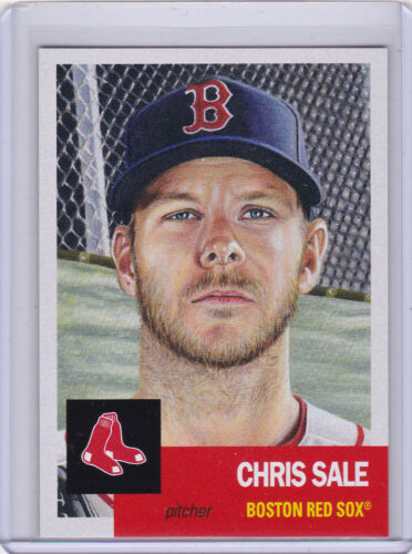 Chris Sale Boston Red Sox 2018 Topps 1953 Living Set 97 from Week 33 - Afbeelding 1 van 2