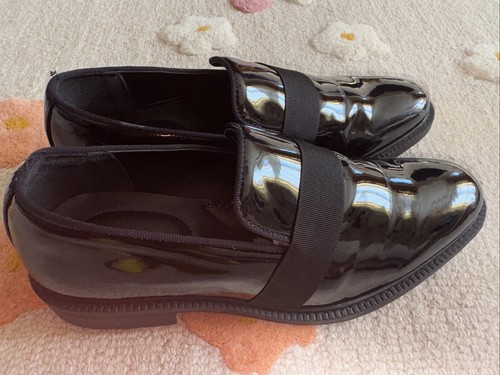 Bruno Marc Men's Dress Tuxedo Shoe Slip-on Classic Patent Leather Loafers 10.5 - Picture 3 of 15