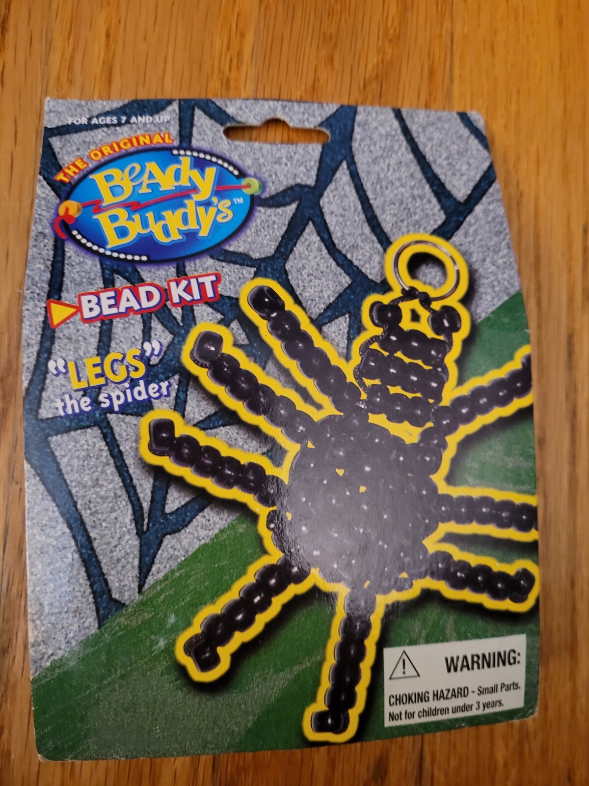 NEW & Sealed Beady Buddy's Pony Bead VTG 1998 Kit "LEGS" the Spider