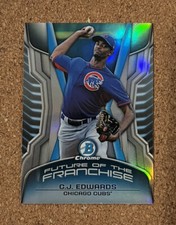 2014 C. J. Edwards Mini Bowman Chrome Refractor Future Of The Franchise Insert