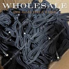 Bulk Lot 10FT USB-C to C Type C Fast Charging Cable PD For Samsung MacBook iPad