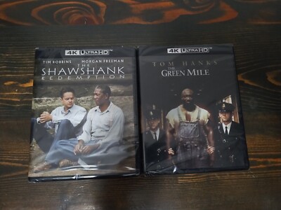 Stephen King Double Feature: The Green Mile + Shawshank Redemption (4K Blu-Ray)