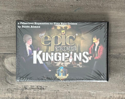 Gamelyn Games Tiny Epic Crimes Kingpin Expansion Set- New - Board Game Expansion
