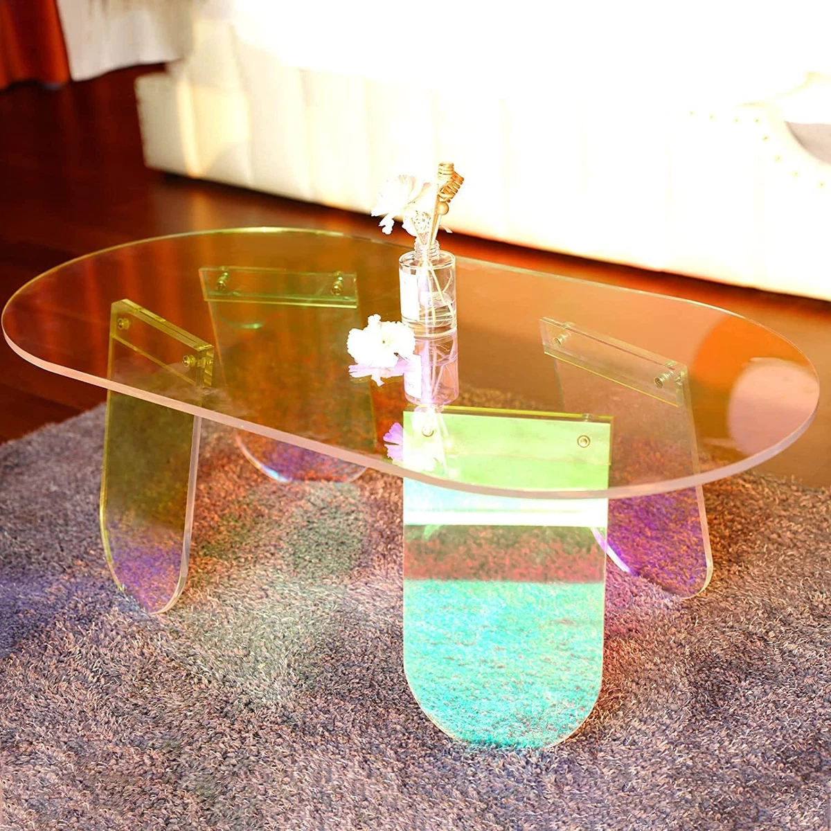Large acrylic deals table