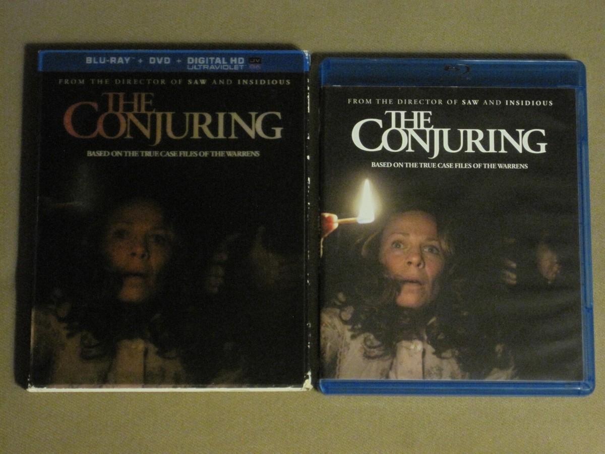 THE CONJURING (2013) BLU RAY + DVD SET JAMES WAN PATRICK WILSON