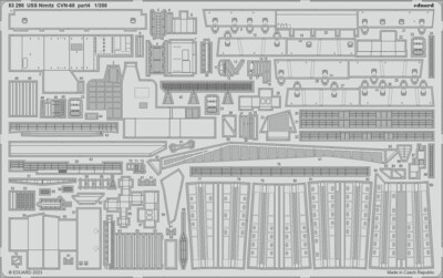 Eduard Accessories 53298 - 1:350 USS Nimitz CVN-68 part 4 1/350 TRUMPETER - Neu