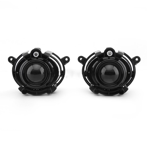For Cadillac CTS 08-13 Kit Clear Bumper Fog Light Lamps w/ Bracket Wiring Switch - Picture 4 of 14