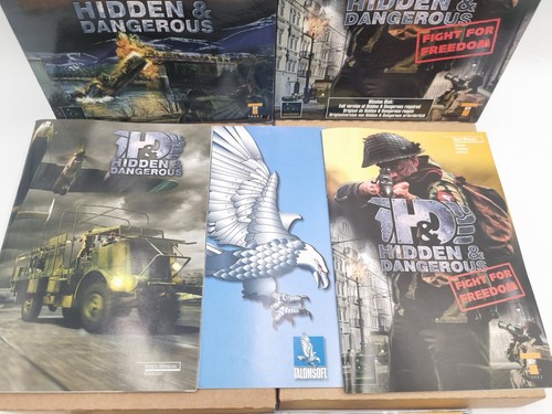 1999 Hidden and Dangerous PC Game Big Box Double Two Pack Fight For Freedom - Bild 3 von 5