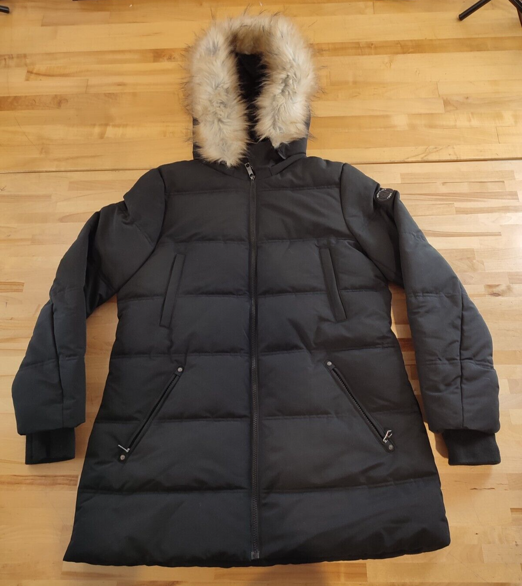 Nautica Ladies' Heavy Winter Puffer Jacket with Fur Trim Hood