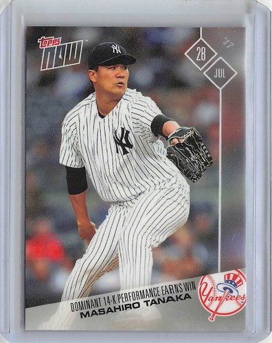 2017 Topps Now 406 Masahiro Tanaka