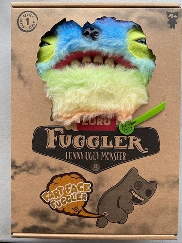 FUGGLER FART FACE WIDE EYED WEIRDO RAINBOW  NEW TOY - NO USA TARIFFS