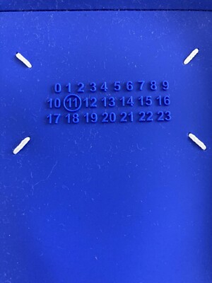 100% authentic maison margiela unisex -cobalt blue -Four stitches
